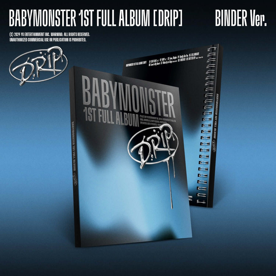Babymonster - 1st Full Album [Drip] (Binder Ver.) - Kpop Album