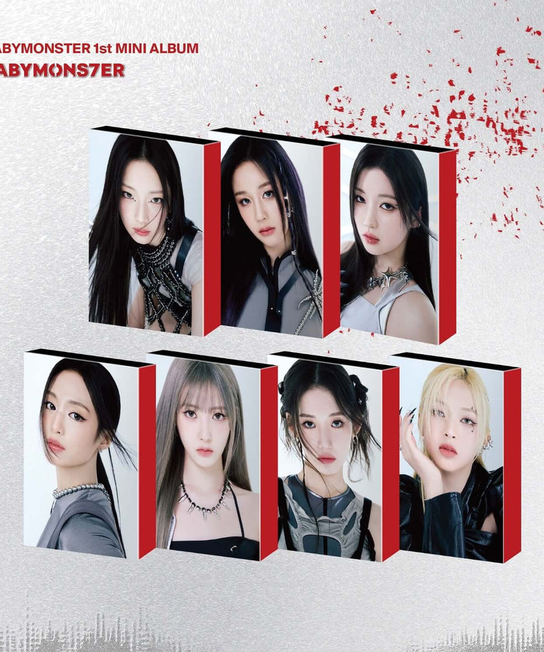 BABYMONSTER - 1st MINI ALBUM [BABYMONS7ER] YG TAG ALBUM VER. | Kool Seoul - Buy Kpop Albums Online