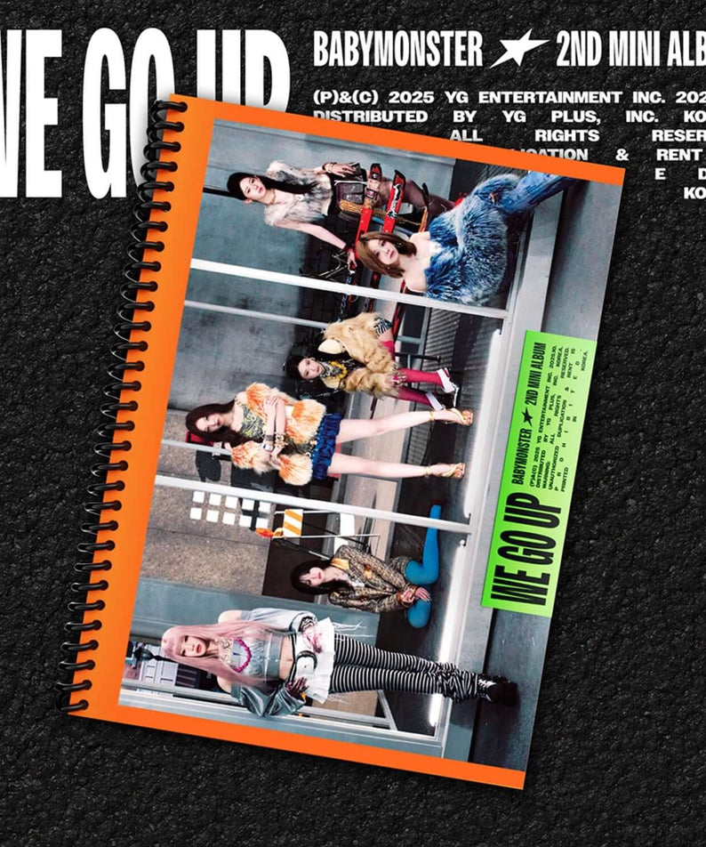 BABYMONSTER - 2nd MINI ALBUM [WE GO UP] GO Ver. - Kpop Album | Kool Seoul - Buy Kpop Albums Online