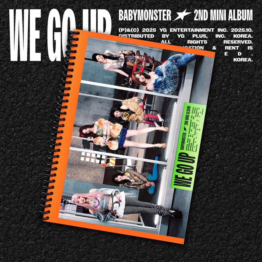 Babymonster - 2nd Mini Album [We Go Up] Go Ver. - Kpop Album