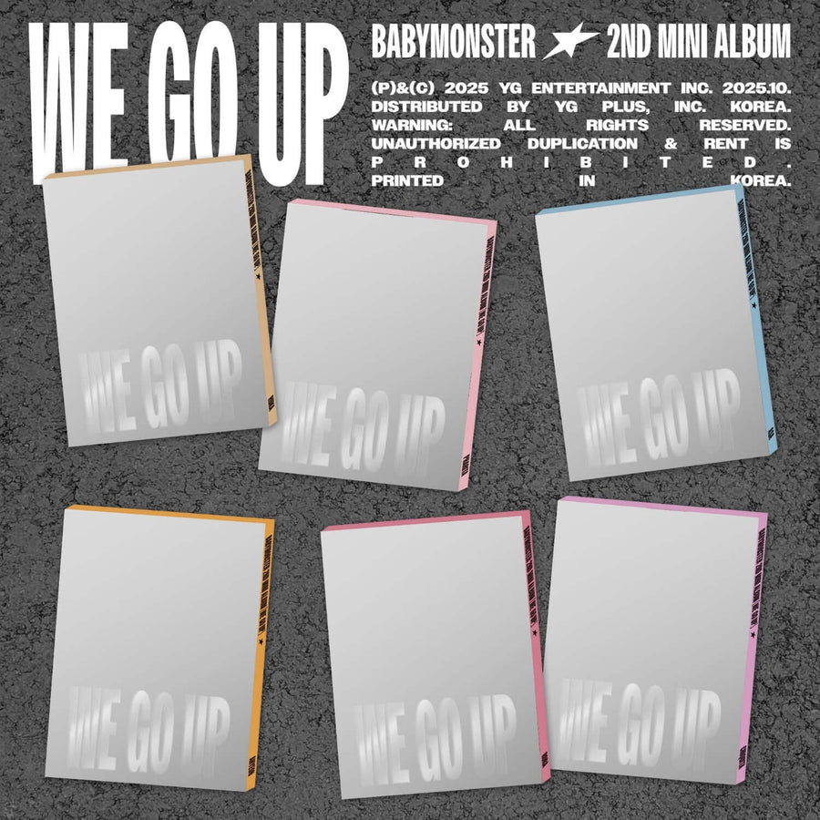 Babymonster - 2nd Mini Album [We Go Up] Pattern Ver. - Kpop Album