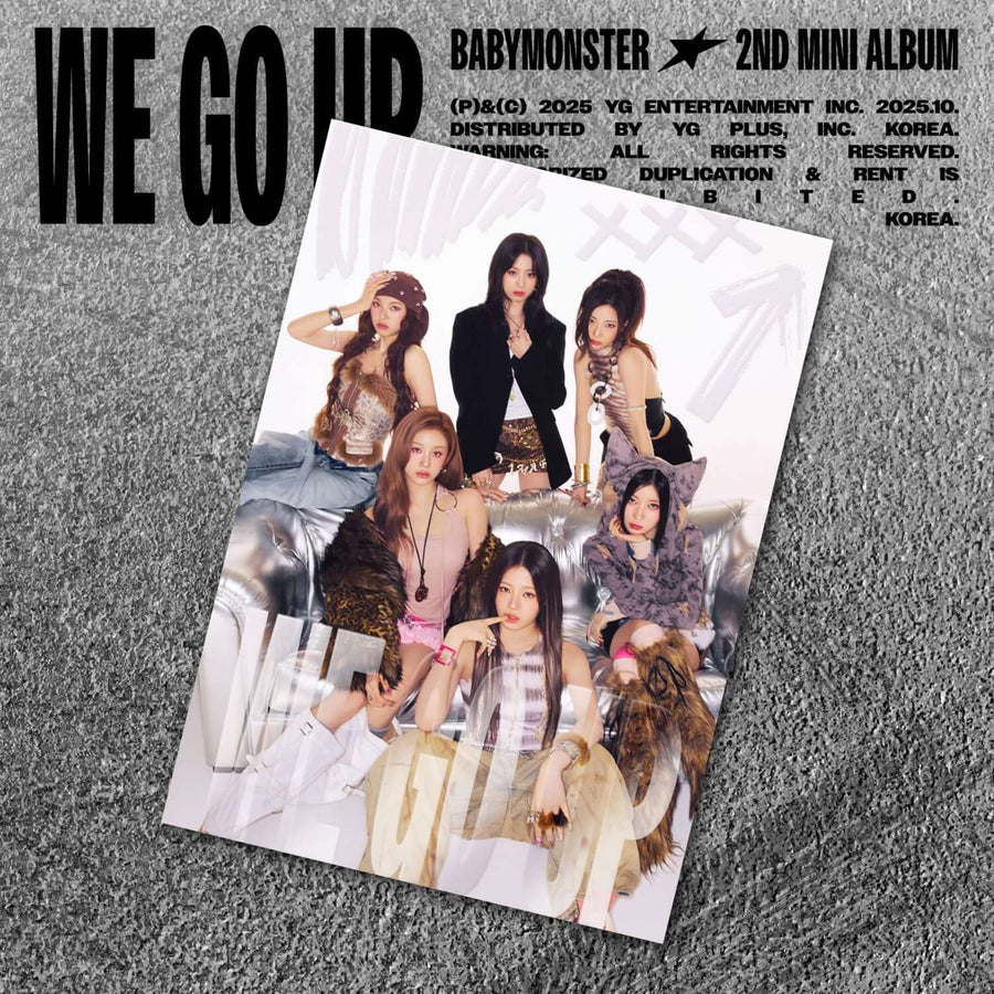 Babymonster - 2nd Mini Album [We Go Up] Postcard Ver. - Kpop Album
