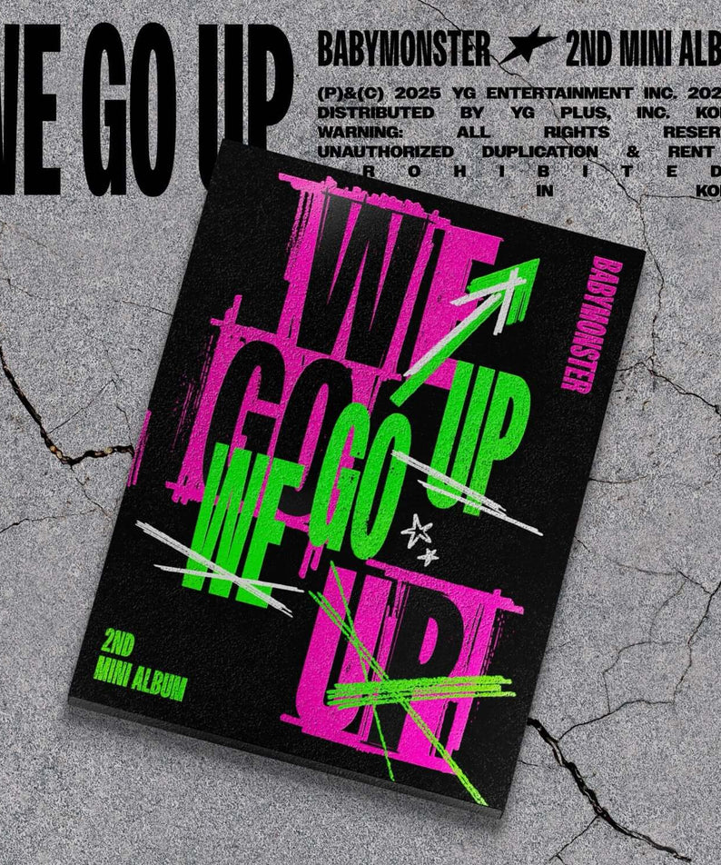 BABYMONSTER - 2nd MINI ALBUM [WE GO UP] UP Ver. - Kpop Album | Kool Seoul - Buy Kpop Albums Online