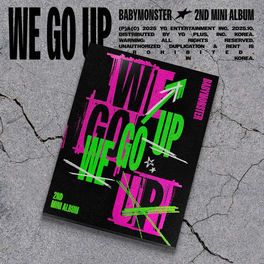 Babymonster - 2nd Mini Album [We Go Up] Up Ver. - Kpop Album