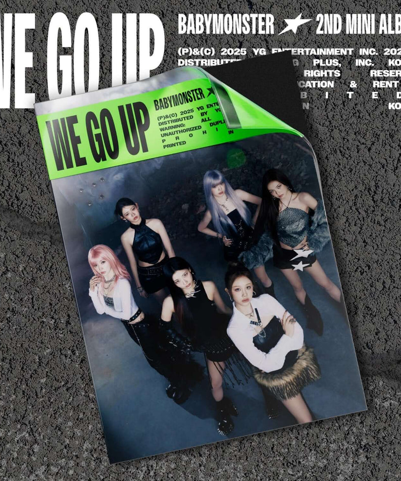 BABYMONSTER - 2nd MINI ALBUM [WE GO UP] WE Ver. - Kpop Album | Kool Seoul - Buy Kpop Albums Online