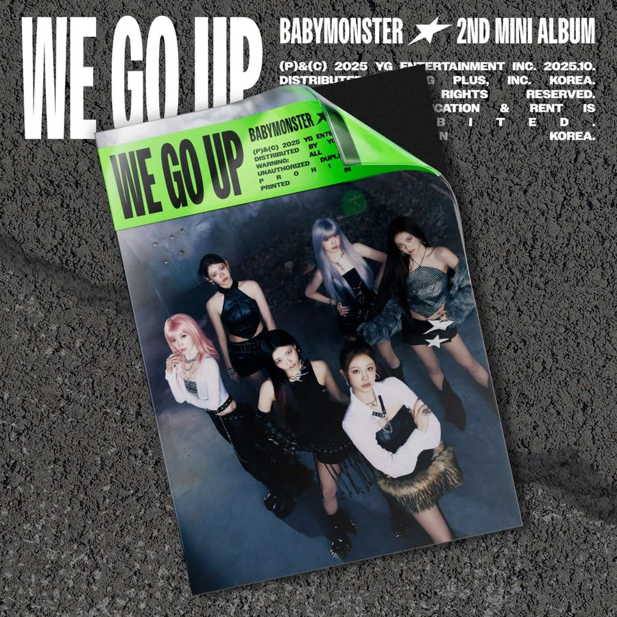 Babymonster - 2nd Mini Album [We Go Up] We Ver. - Kpop Album