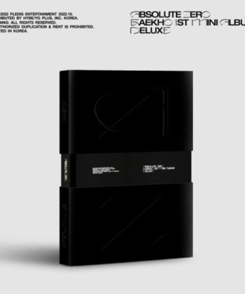 BAEKHO - BAEKHO 1st Mini Album [Absolute Zero] (Deluxe ver.) | Kool Seoul - Buy Kpop Albums Online