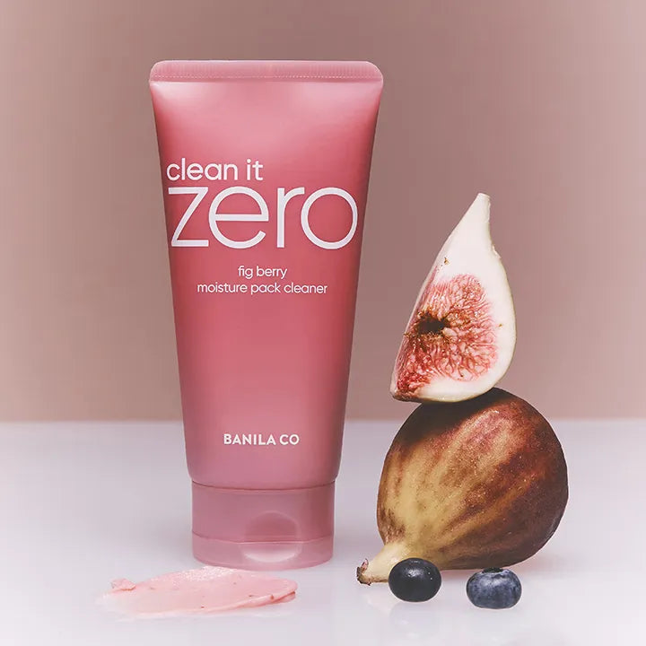 BANILA CO Clean It Zero Figberry Moisture Pack Cleanser 180g with figs and berries