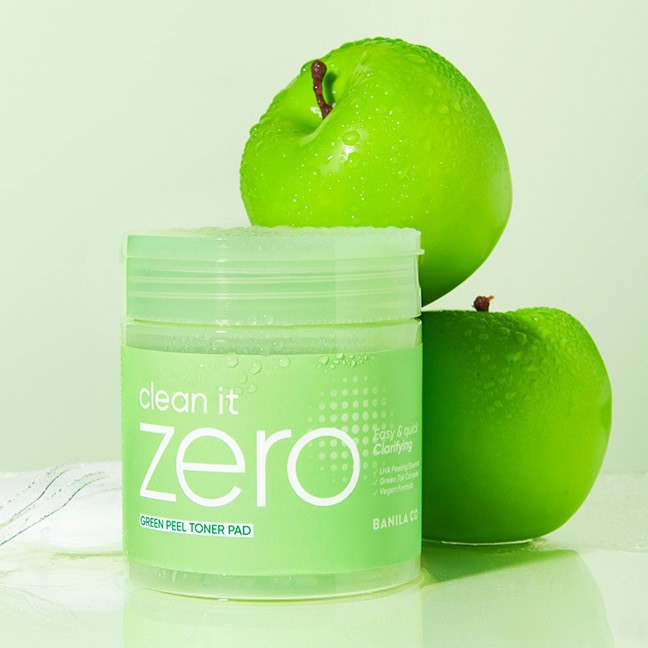 BANILA CO Clean It Zero Green Peel Toner Pad 70p 200ml | Kool Seoul
