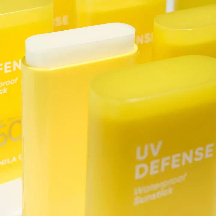 BANILACO UV Defense Waterproof Sun Stick SP50+ PA++++ in yellow packaging
