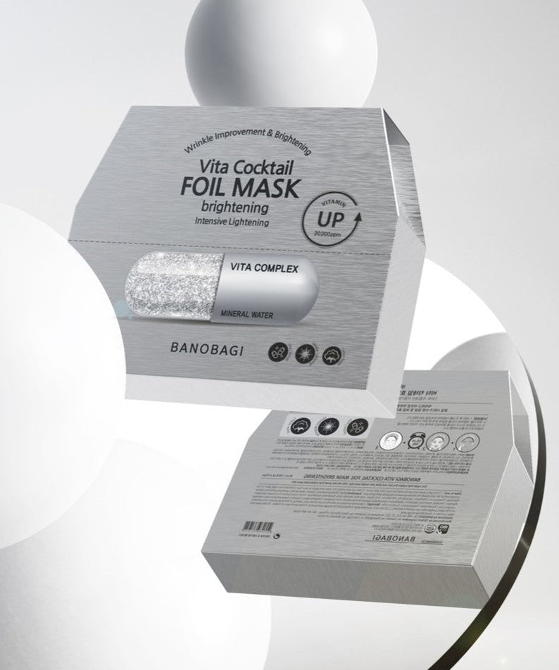 BANOBAGI Vita Cocktail Foil Mask #Brightening | Kool Seoul