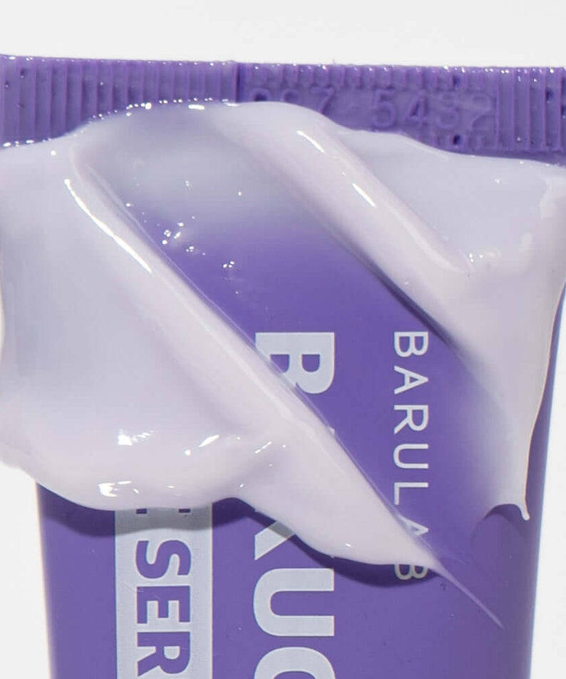 BARULAB Bakuchiol Peptide Wrinkle Eye Serum 30ml close-up with creamy texture