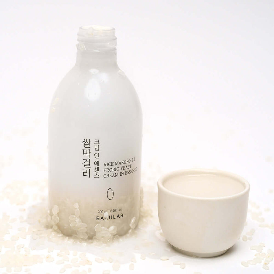バリュラボ 米マッコリ プロバイオティクス酵母クリームインエッセンス 200ml