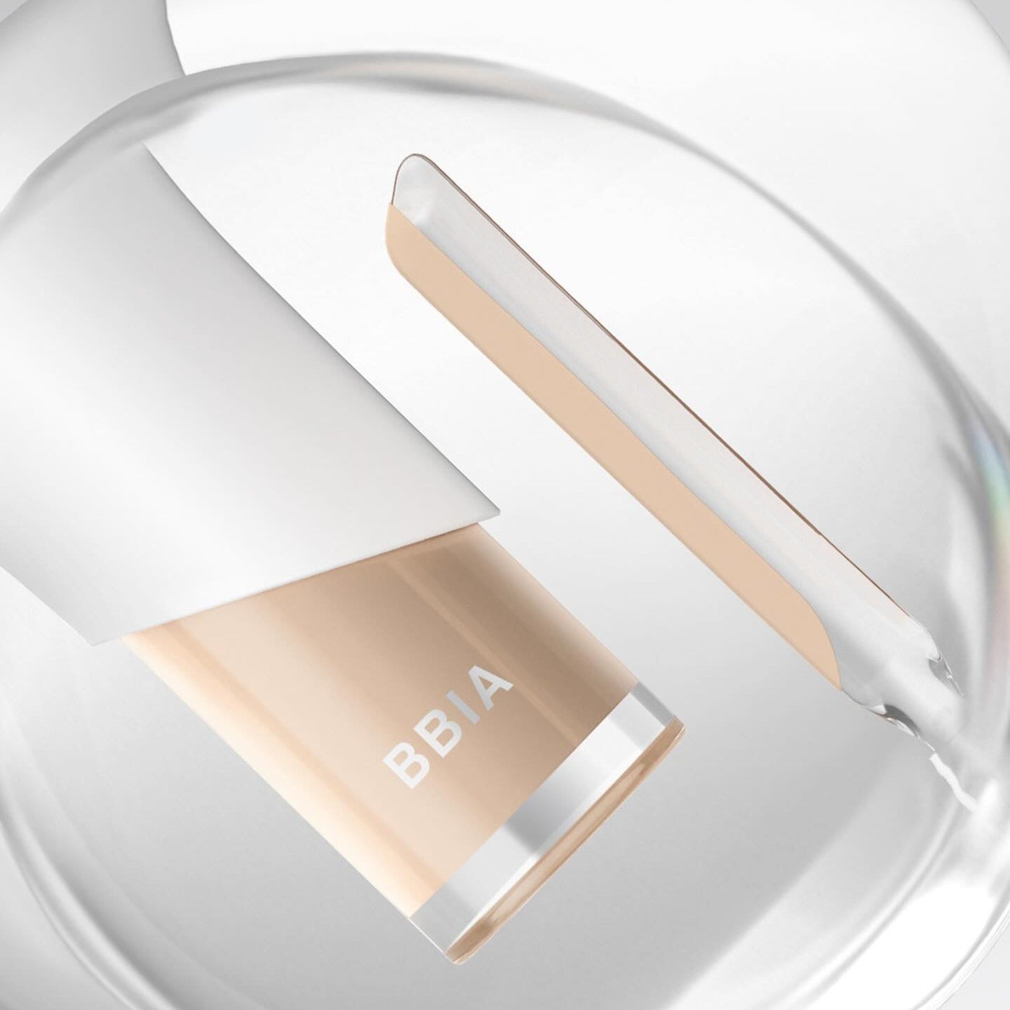 BBIA Eau Stay Concealer bottle with clear applicator in close-up view.