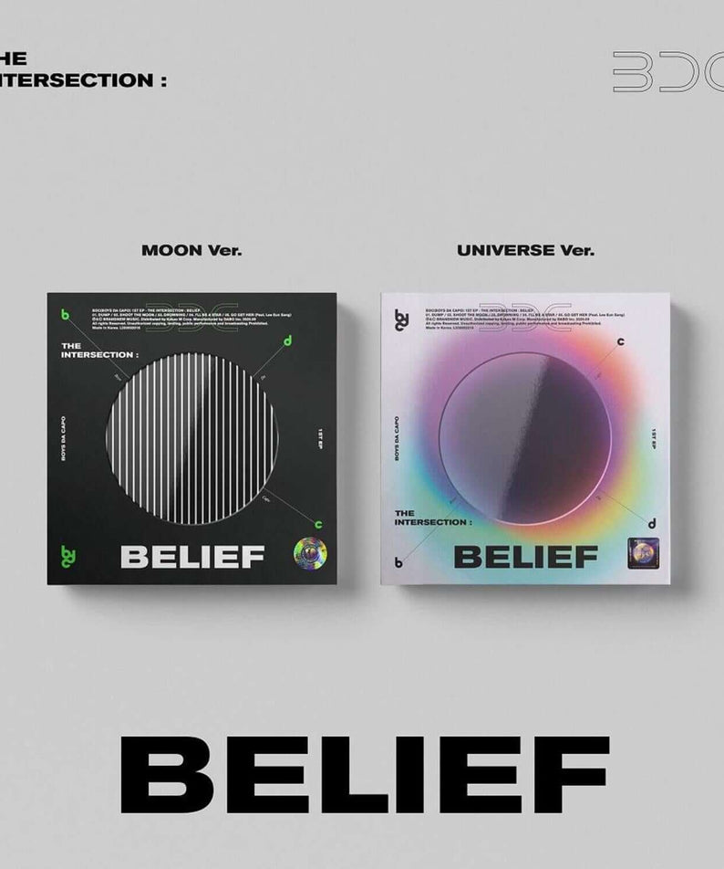 BDC 1ST EP - [THE INTERSECTION : BELIEF] - Kpop Album | Kool Seoul - Buy Kpop Albums Online