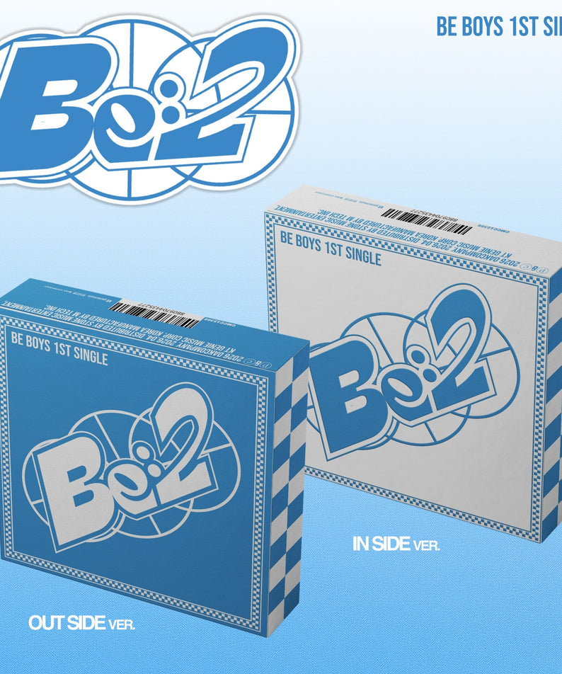 BE BOYS - BE:2 (OUT SIDE ver. / IN SIDE ver.) (Random 1 of 2 | Kool Seoul - Buy Kpop Albums Online