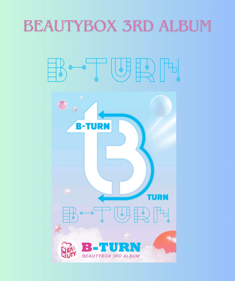 BEAUTYBOX - 3RD ALBUM [B-TURN] (Smart Album) - Kpop Album | Kool Seoul - Buy Kpop Albums Online