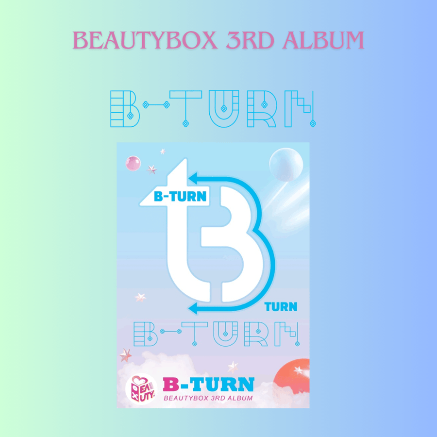 Beautybox - 3rd Album [B-Turn] (Smart Album) - Kpop Album