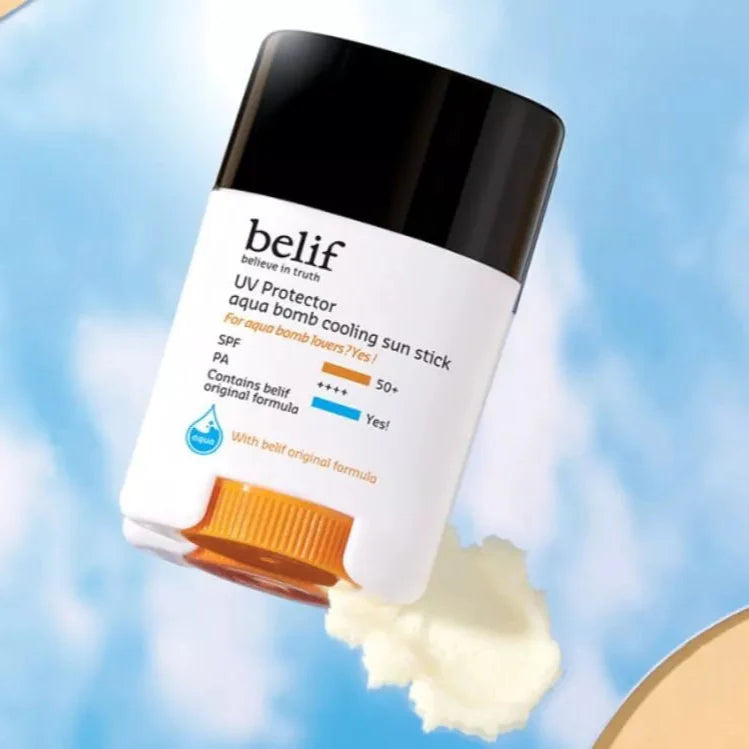 BELIF UV Protecter Aqua Bomb Cooling Sun Stick with original formula