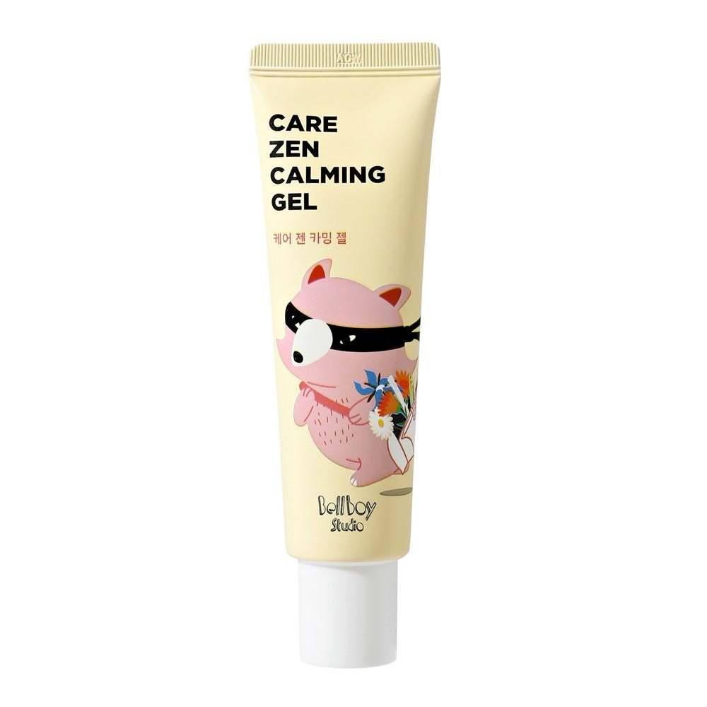 BELLBOY STUDIO Care Zen Powdery Cream 120ml tube with playful character illustration