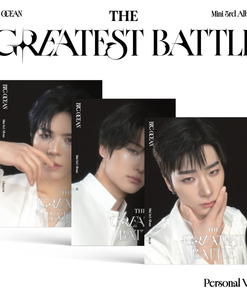 BIG OCEAN - 3rd Mini Album [THE GREATEST BATTLE](Personal Ve | Kool Seoul - Buy Kpop Albums Online