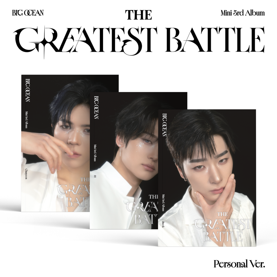 Big Ocean - 3rd Mini Album [The Greatest Battle](Personal Ver.) - Kpop Album