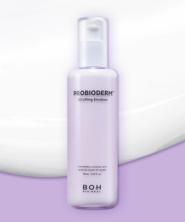 BIO HEAL BOH Probioderm 3D Lifting Emulsion 150ml bottle against a smooth white background