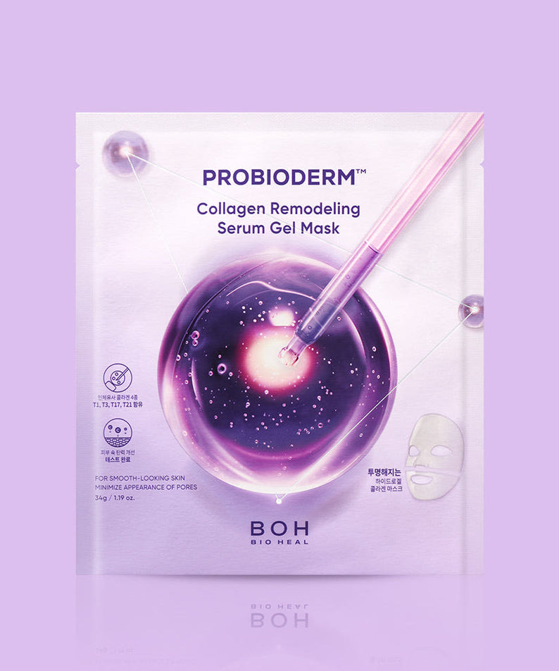 Bio Heal Boh Probioderm Collagen Remodeling Serum Gel Mask 5 Sheets