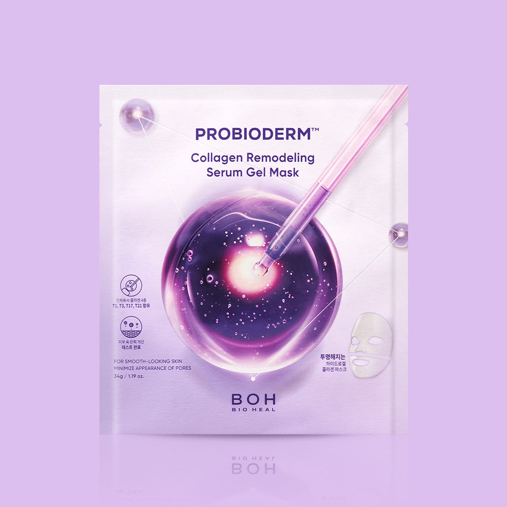Bio Heal Boh Probioderm Collagen Remodeling Serum Gel Mask 5 Sheets