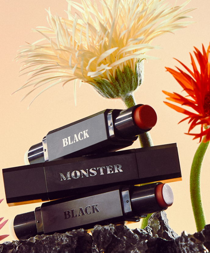 BLACK MONSTER Black Monster Dual Bomb (Black Bomb) – Gentleman Korea men’s skincare dual balm in sleek black packaging
