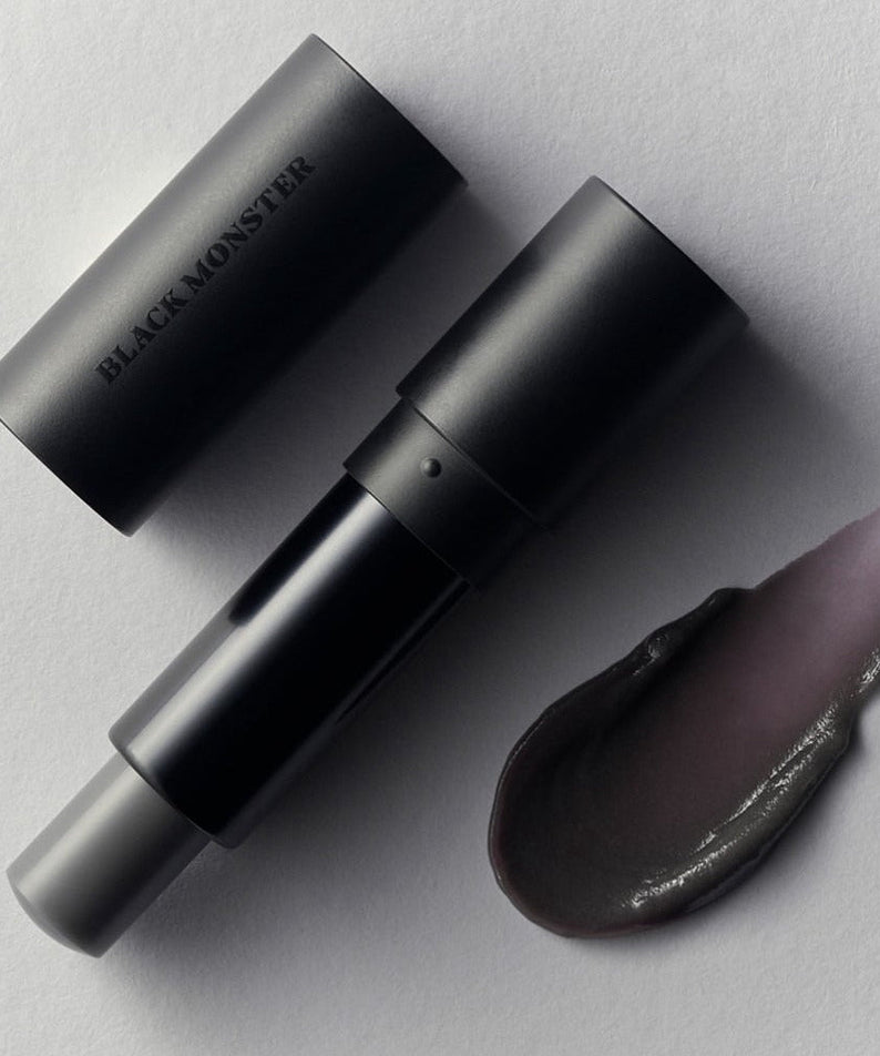 BLACK MONSTER Not Black Bomb matte black charcoal skincare stick for men by Gentleman Korea
