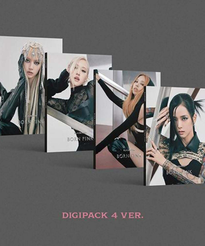 BLACKPINK - 2nd ALBUM [BORN PINK] (DIGIPACK ver.) (Set of 4) | Kool Seoul - Buy Kpop Albums Online