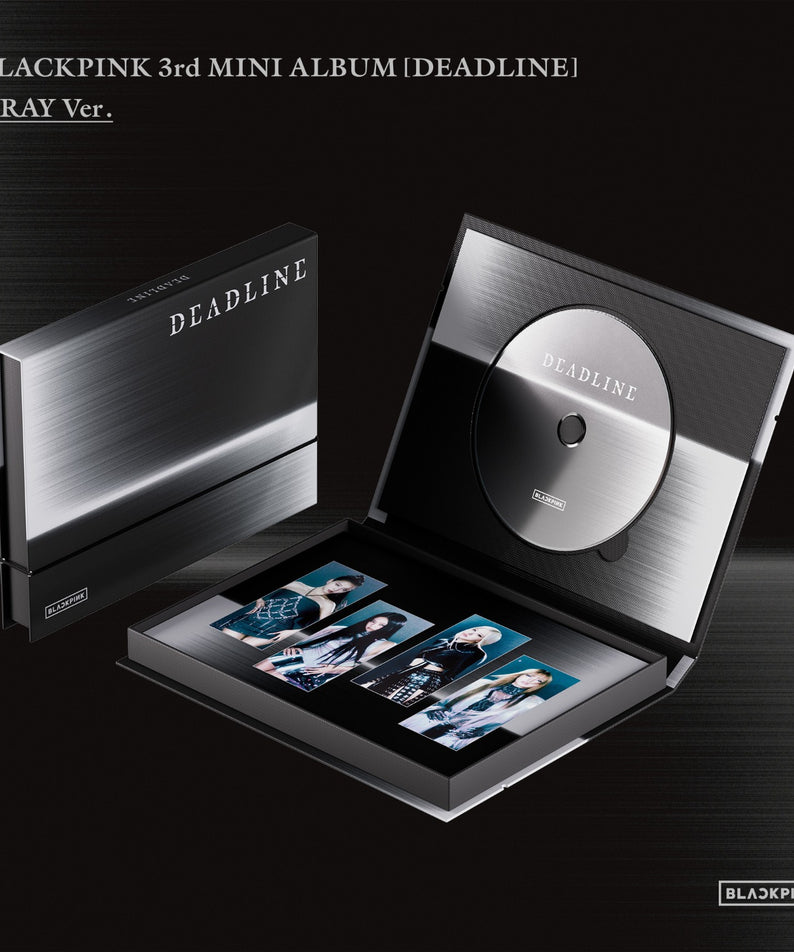 BLACKPINK - 3rd MINI ALBUM [DEADLINE] (GRAY Ver.) - Kpop Alb | Kool Seoul - Buy Kpop Albums Online