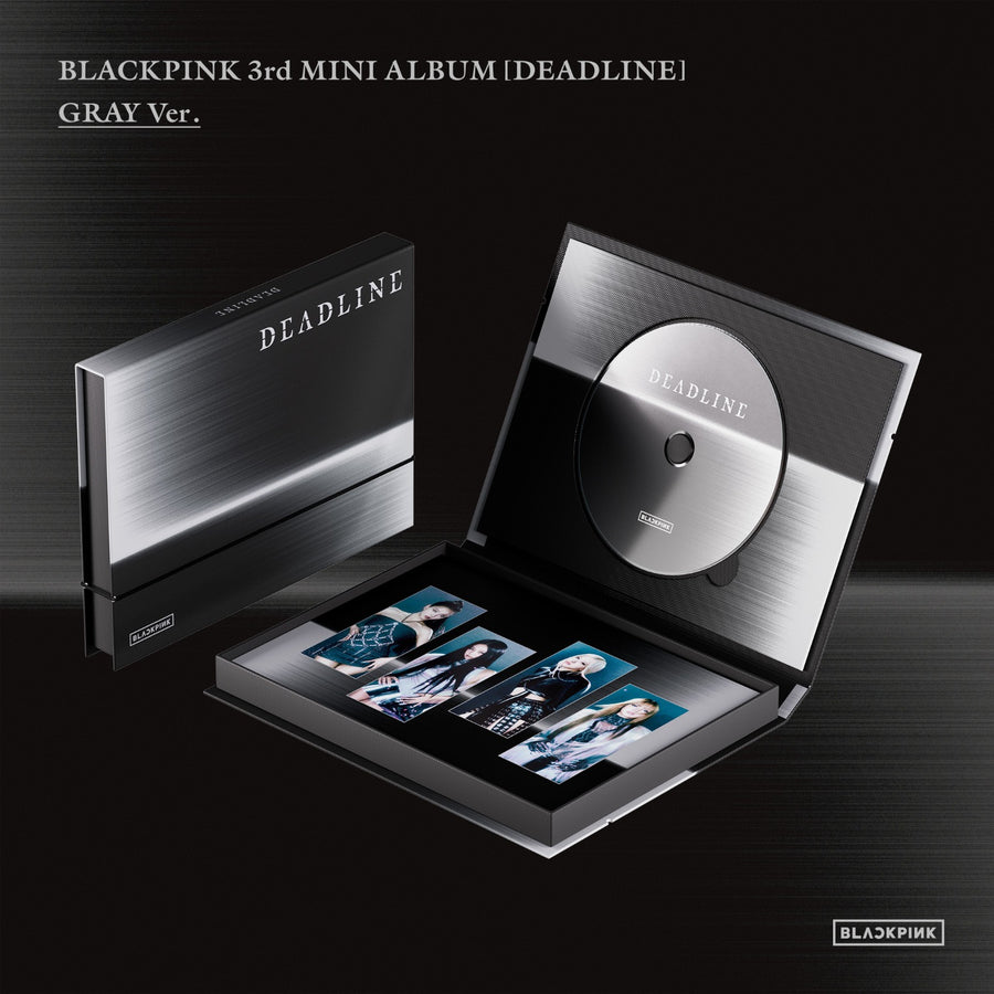 Blackpink - 3rd Mini Album [Deadline] (Gray Ver.) - Kpop Album