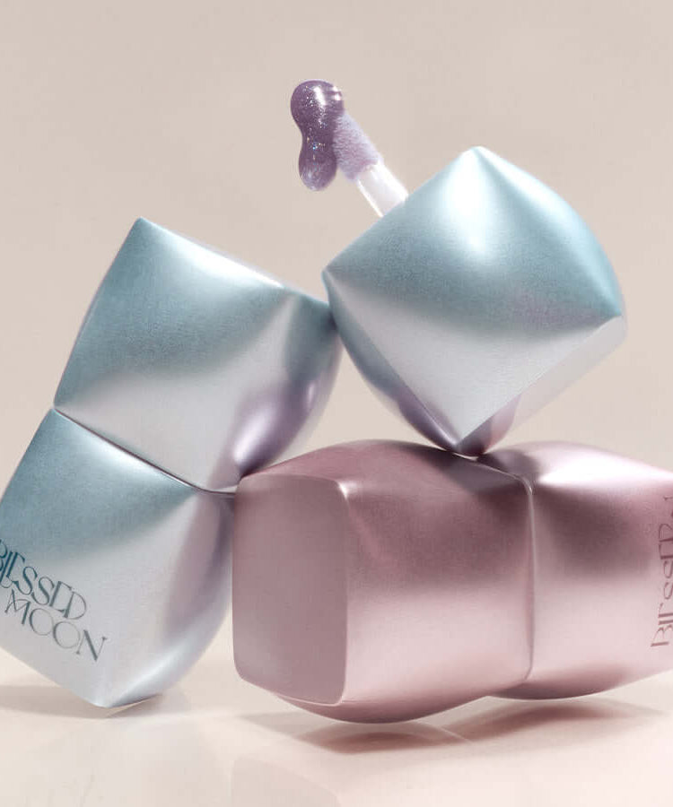 BLESSED MOON Veil Mood Lip Gloss in elegant packaging