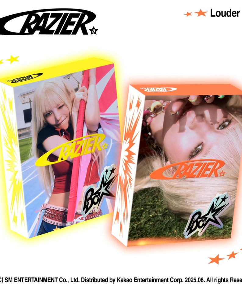BOA - 11th Album [Crazier] (Louder Ver.) - Kpop Album | Kool Seoul - Buy Kpop Albums Online