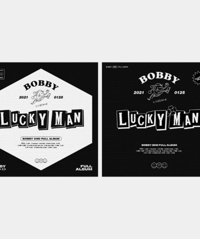 BOBBY - 2nd FULL ALBUM [LUCKY MAN] _ A+B ver. - Kpop Album | Kool Seoul - Buy Kpop Albums Online