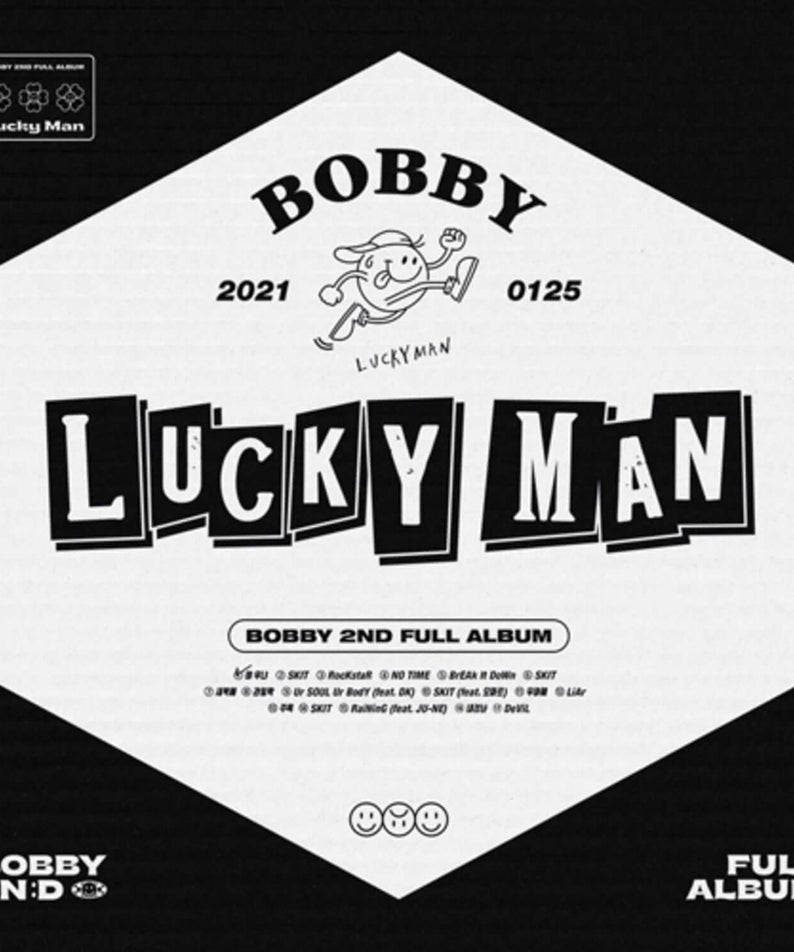 BOBBY - BOBBY 2nd FULL ALBUM [LUCKY MAN] _ A ver. - Kpop Alb | Kool Seoul - Buy Kpop Albums Online