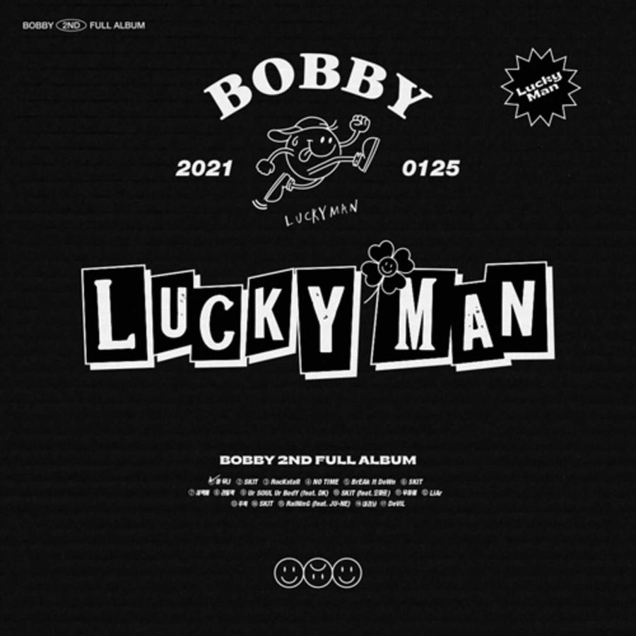 Bobby - Bobby 2nd Full Album [Lucky Man] _ B Ver. - Kpop Album