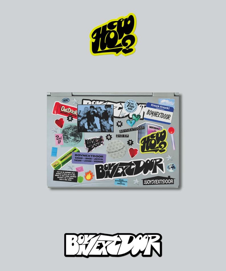 BOYNEXTDOOR - 2nd EP [HOW?] (Sticker ver.) (Set of 6) - Kpop | Kool Seoul - Buy Kpop Albums Online