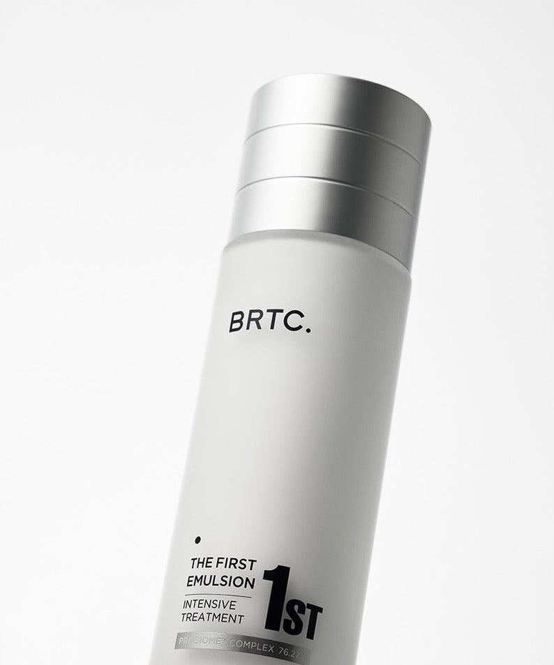 BRTC The First Emulsion 120ml bottle, intensive treatment skincare product