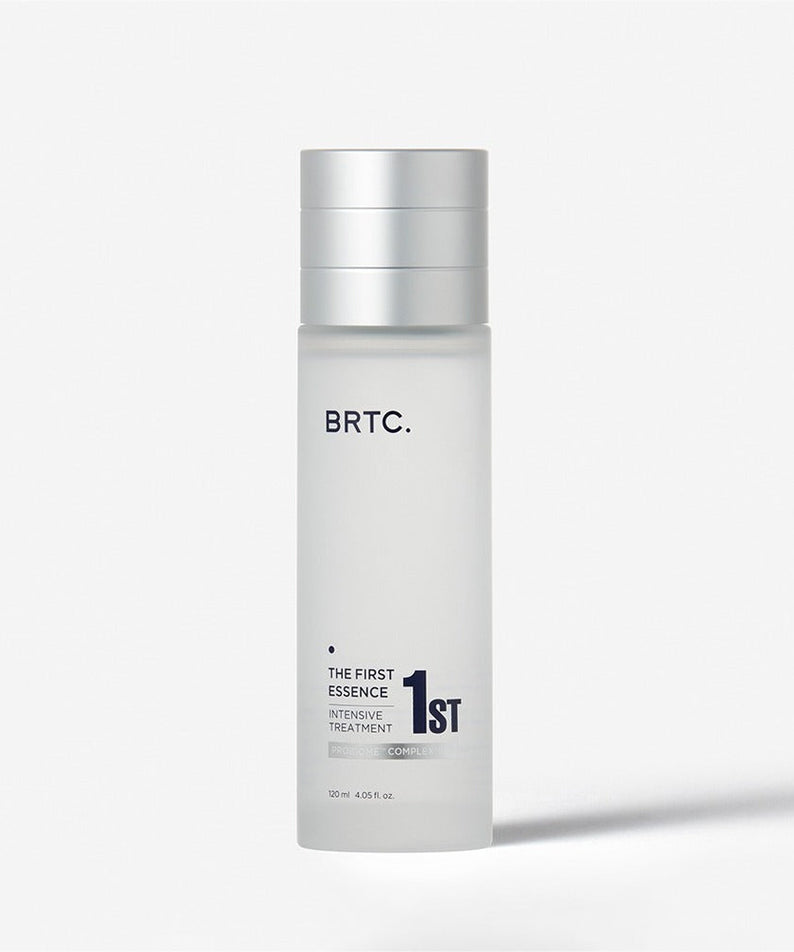 BRTC The First Essence 120ml bottle displayed against a plain background