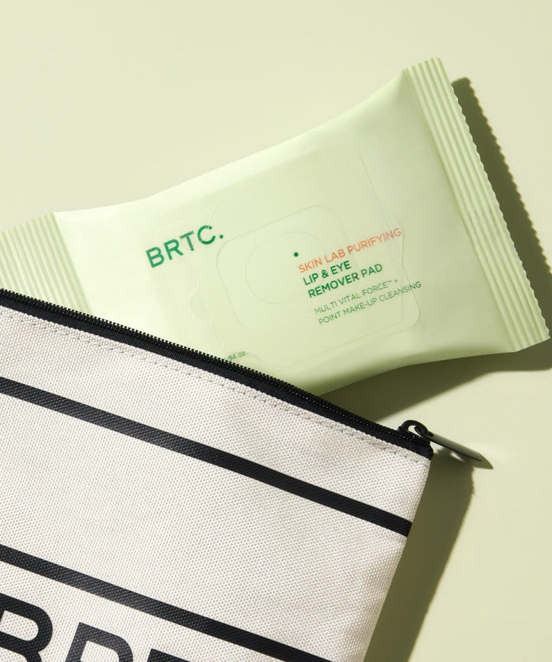 Brtc Skin Lab Purifying Lip & Eye Remover Pads 30 Sheets