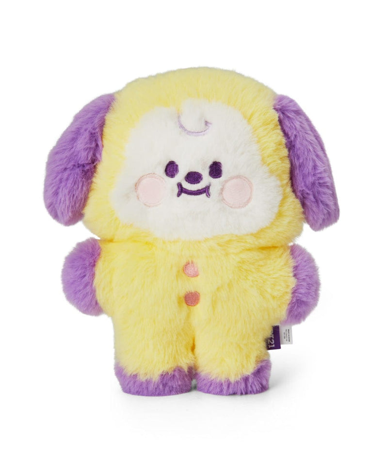 BT21 BABY CHIMMY FLAT FUR STANDING DOLL PURPLE HEART EDITION