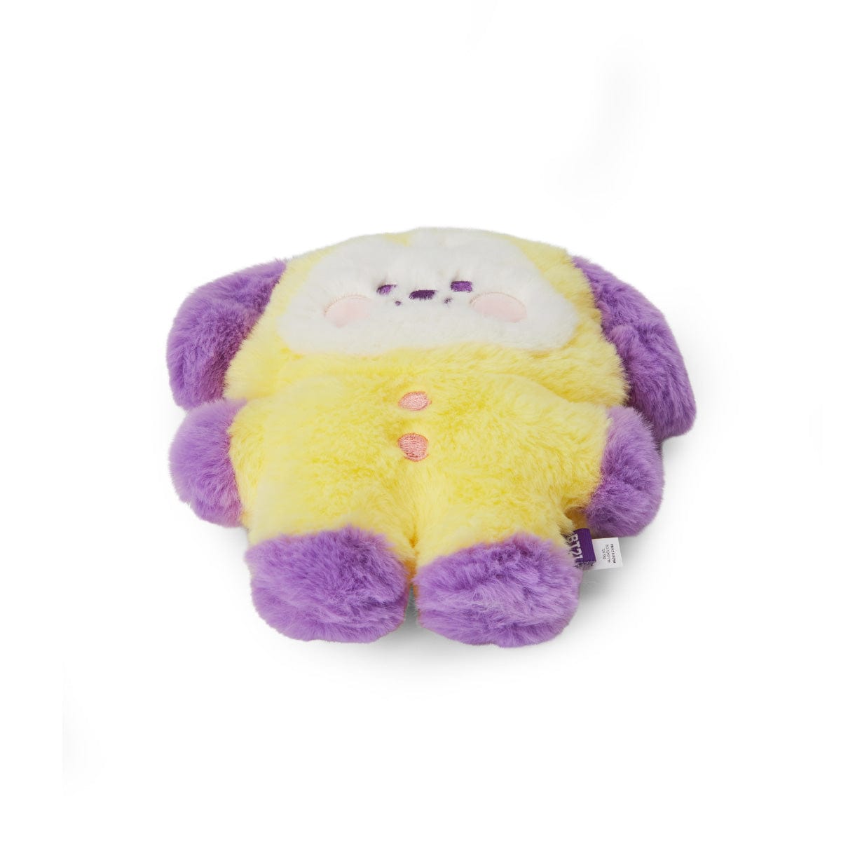 BT21 BABY CHIMMY FLAT FUR STANDING DOLL PURPLE HEART EDITION