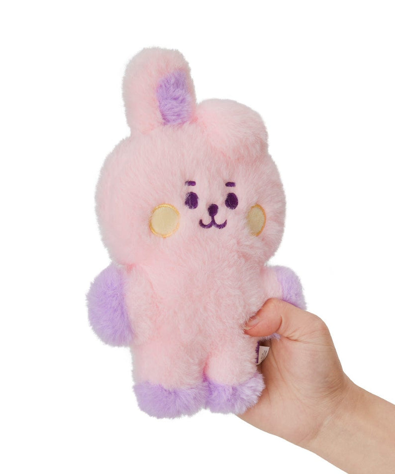 BT21 BABY COOKY FLAT FUR STANDING DOLL PURPLE HEART EDITION