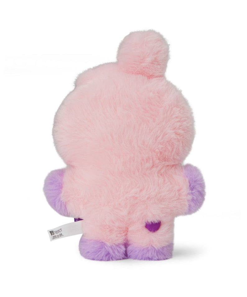 BT21 BABY COOKY FLAT FUR STANDING DOLL PURPLE HEART EDITION