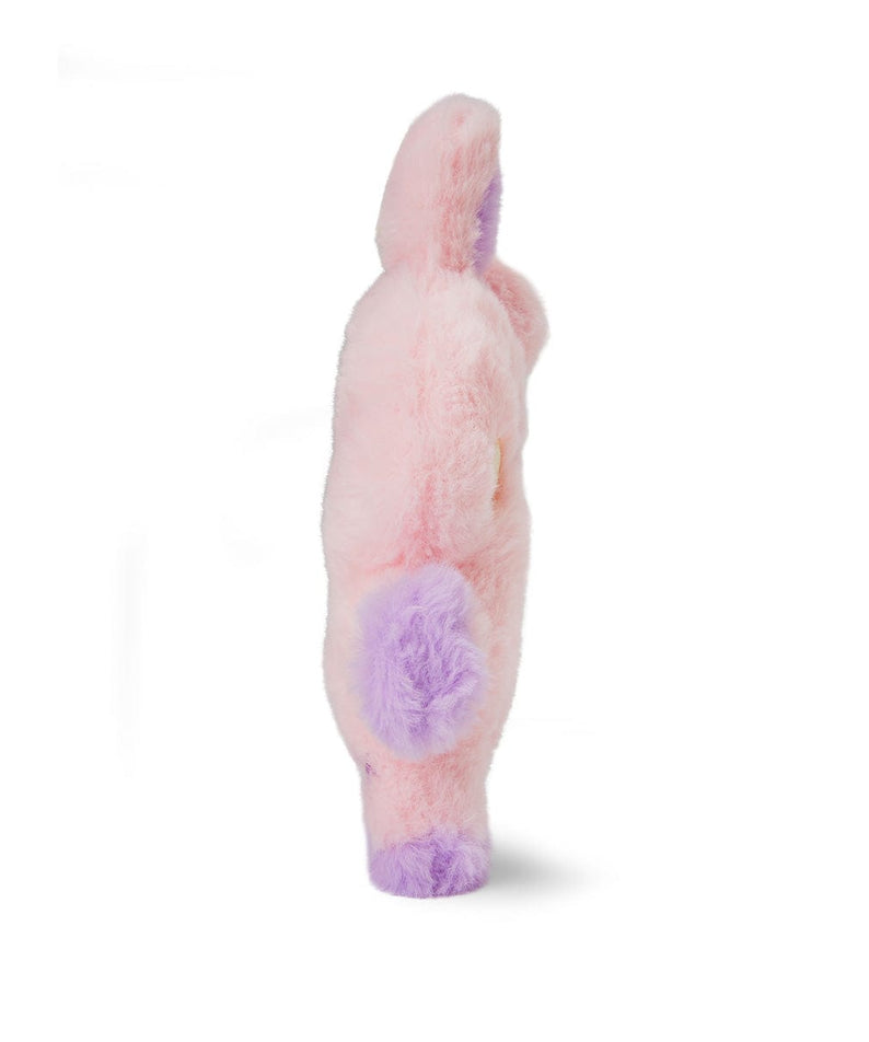 BT21 BABY COOKY FLAT FUR STANDING DOLL PURPLE HEART EDITION