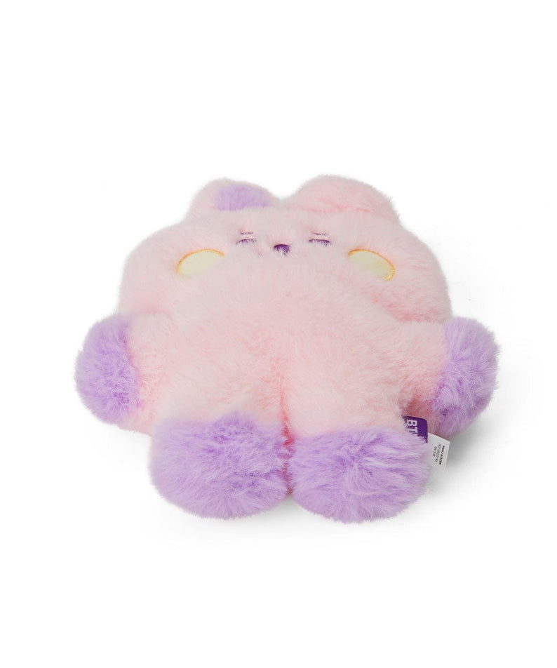 BT21 BABY COOKY FLAT FUR STANDING DOLL PURPLE HEART EDITION