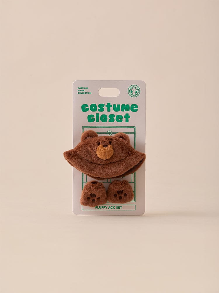 BT21 Baby Costume Plush Closet - Bear Fluffy
